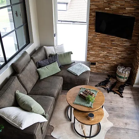 Penthouse Mit Terrasse & Sauna - Wildecker Ferienbutze Honebach