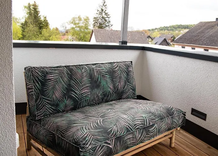 Penthouse Mit Terrasse & Sauna - Wildecker Ferienbutze Апартаменты Honebach